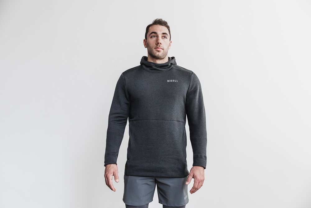 Sweat À Capuche NOBULL Homme Grise - NOBULL Performance Pullover,France (7859-LYKGX)